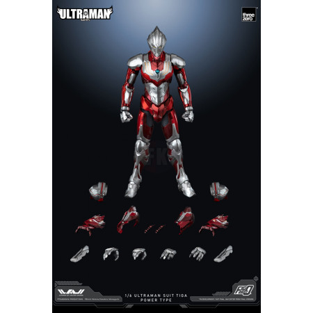 Ultraman FigZero akčná figúrka 1/6 Ultraman Suit Tiga Power Type 31 cm